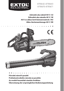 Bedienungsanleitung Extol 8795671 Laubblaser