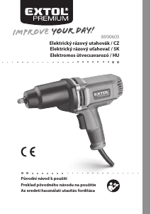 Návod Extol 8890603 Skrutkovač