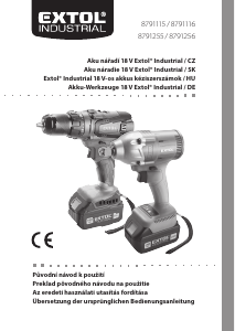 Használati útmutató Extol 8791255 Ütvecsavarozó