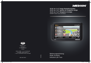 Mode d’emploi Medion GoPal E4450 M40 (MD 98840) Système de navigation