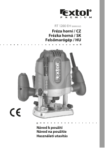 Manuál Extol 8893302 Horní frézka