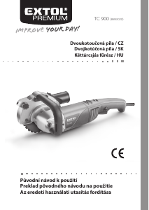 Manuál Extol 8893020 Kotoučová pila