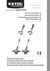 Manuál Extol 8895611 Strunová sekačka
