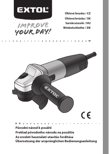 Bedienungsanleitung Extol 8892021 Winkelschleifer