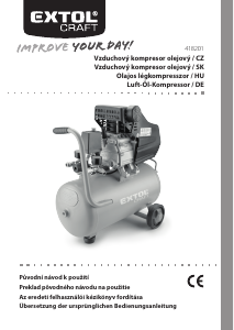 Bedienungsanleitung Extol 418201 Kompressor