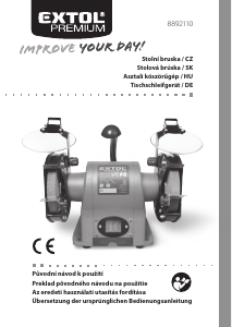 Bedienungsanleitung Extol 8892110 Tischschleifer