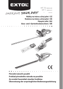 Bedienungsanleitung Extol 8895440 Heckenschere