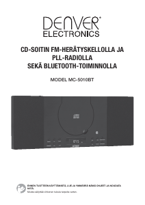 Käyttöohje Denver MC-5010BTMK2 Stereosetti