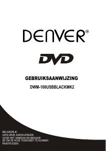 Handleiding Denver DWM-100USBMK3 DVD speler