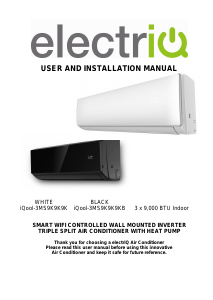 Handleiding ElectriQ iQool-3MS9K9K9KB Airconditioner