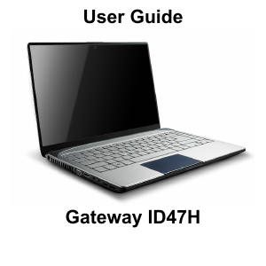 Handleiding Gateway ID47H Laptop