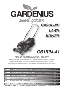 Bedienungsanleitung Gardenius GB1R94-41 Rasenmäher