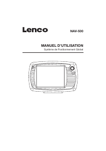 Mode d’emploi Lenco NAV-500 Système de navigation