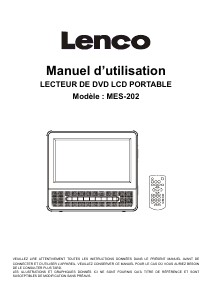 Mode d’emploi Lenco MES-202 Lecteur DVD