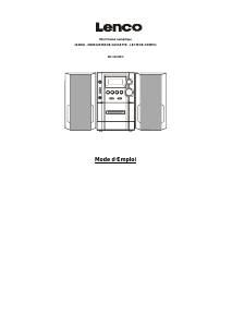 Mode d’emploi Lenco MC-129 MP3 Stéréo