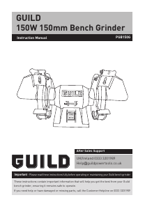 Manual Guild PGB150G Bench Grinder