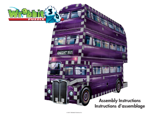 Εγχειρίδιο Wrebbit Knight Bus Παζλ 3D