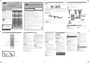 Manual Samsung PA43H4000AR Plasma Television