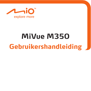 Handleiding Mio MiVue M350 Actiecamera