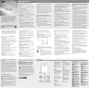 Manuale Samsung GT-C3752 Telefono cellulare