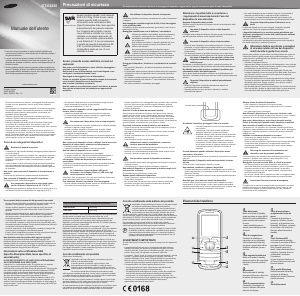 Manuale Samsung GT-E2250 Telefono cellulare
