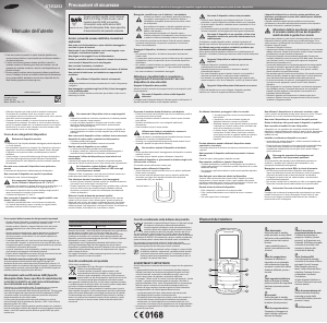 Manuale Samsung GT-E2252 Telefono cellulare