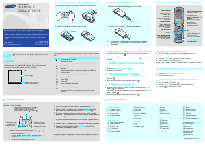 Manuale Samsung SGH-X210 Telefono cellulare