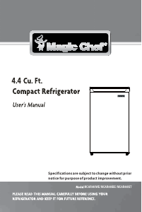 Manual de uso Magic Chef MCAR440BE Refrigerador