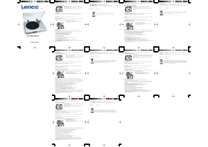 Bedienungsanleitung Lenco L-76 Plattenspieler