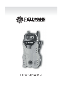 Használati útmutató Fieldmann FDW 201401-E Magasnyomású mosó