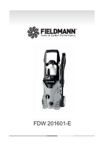 Руководство Fieldmann FDW 201601-E Мойка высокого давления