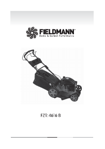 Manual Fieldmann FZR 4616-B Lawn Mower