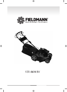 Manuál Fieldmann FZR 4618-BV Travní sekačka