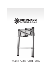 Manual Fieldmann FZZ 4002 Ladder