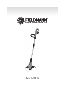 Manuál Fieldmann FZS 1005-A Strunová sekačka