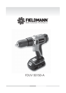 Instrukcja Fieldmann FDUV 50150 Wiertarko-wkrętarka