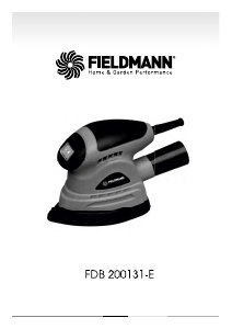 Manuál Fieldmann FDB 200131-E Delta bruska