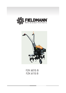 Manuál Fieldmann FZK 6115-B Kultivátor