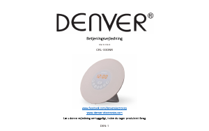 Brugsanvisning Denver CRL-340NR Wake-up light