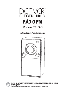 Manual Denver TR-56CMK2 Rádio