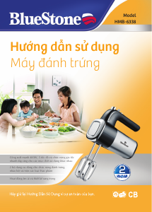 Hướng dẫn sử dụng BlueStone HMB-6338 Máy trộn tay