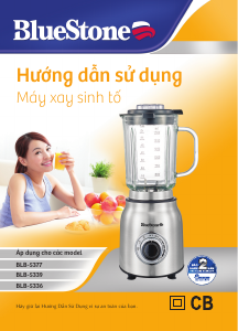 Manual BlueStone BLB-5339 Blender