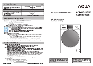 Hướng dẫn sử dụng Aqua AQD-DD950E Máy giặt