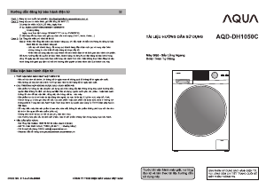 Hướng dẫn sử dụng Aqua AQD-DH1050C Máy giặt