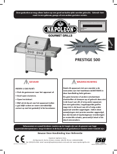 Handleiding Napoleon P500RSIB Prestige Barbecue