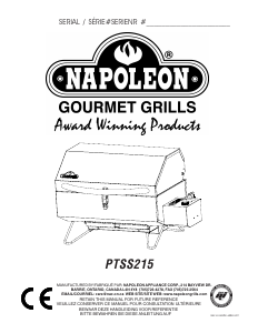 Manual Napoleon PTSS215 Freestyle Barbecue