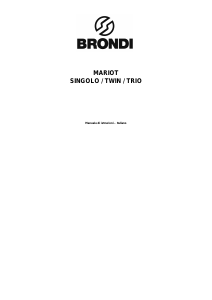 Manuale Brondi Mariot Telefono senza fili