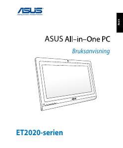 Bruksanvisning Asus ET2020AUTK Datamaskin