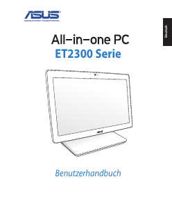 Bedienungsanleitung Asus ET2300IUTI Desktop