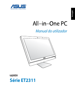 Manual Asus ET2311INTH Computador de secretária